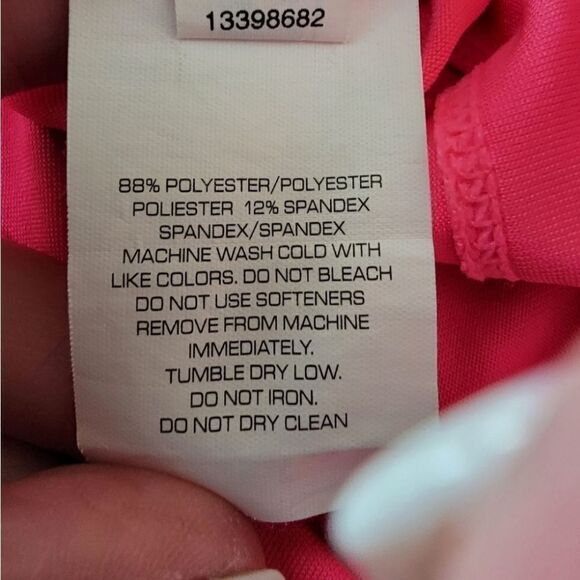 Fila hot pink top Size M - Picture 6 of 7